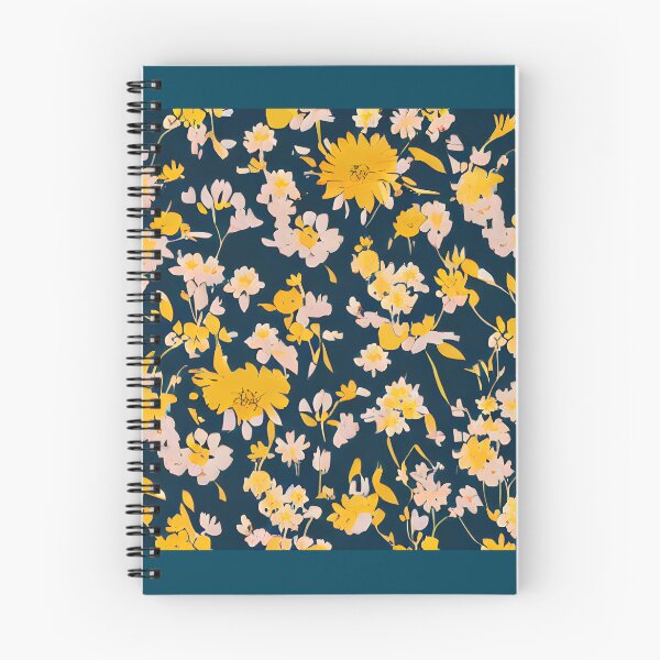 Item preview, Seamless flower pattern (warm v2) designed and sold by Pixel-Petals.