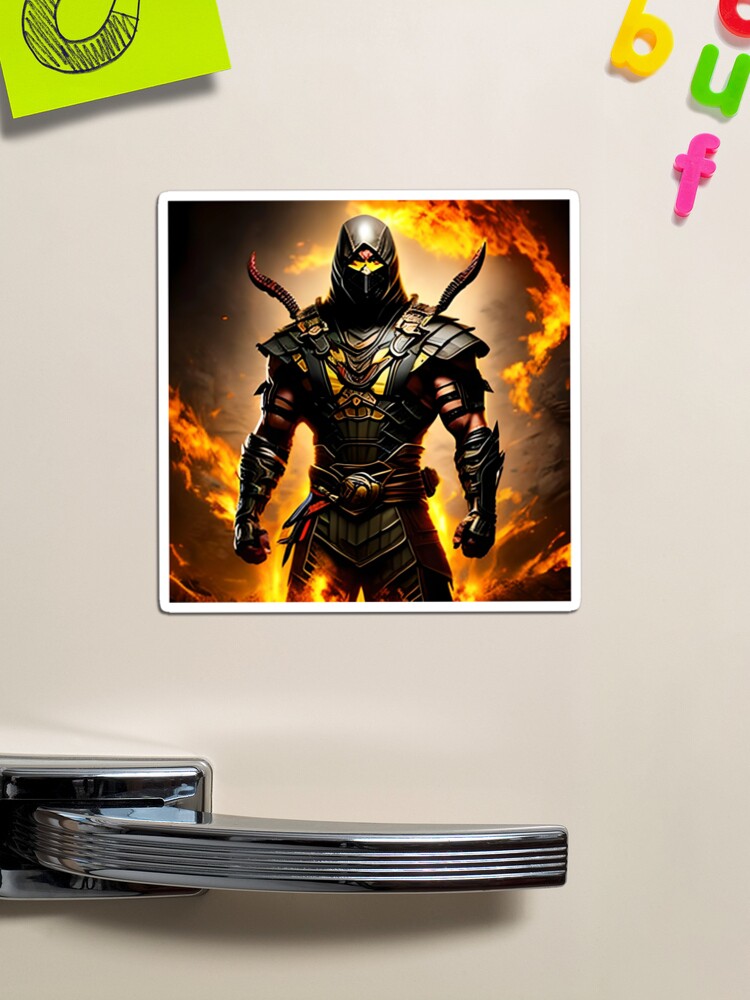  Ata-Boy Mortal Kombat Classic Magnet - Sub Zero and Scorpion  Fatality Officially Licensed 2.5 x 3.5 Magnet for Refrigerators,  Whiteboards & Locker Decorations… : Home & Kitchen