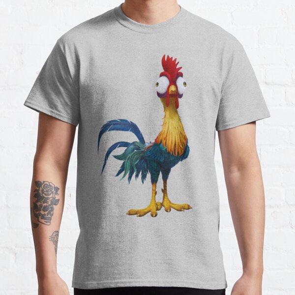 Crazy Dog T-shirts Mens The Older I Get The More I Understand Why roosters Start The Day Screaming T Shirt (Heather Red) - S