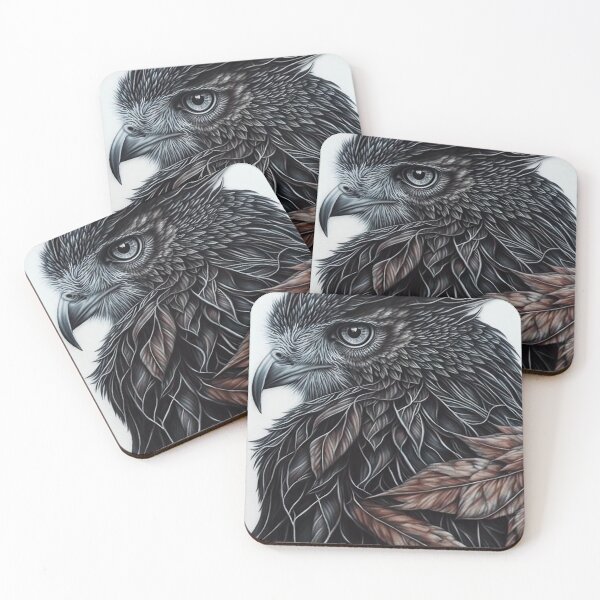 Item preview, Eagle Owl Illustration designed and sold by OccultDreams.