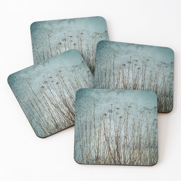 Item preview, Dried Plants Grunge Teal and Brown Botanical designed and sold by jocelynsart.