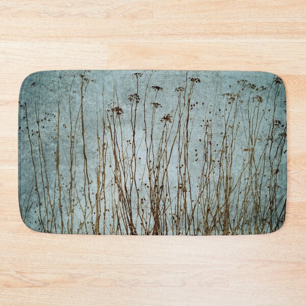 Item preview, Dried Plants Grunge Teal and Brown Botanical designed and sold by jocelynsart.