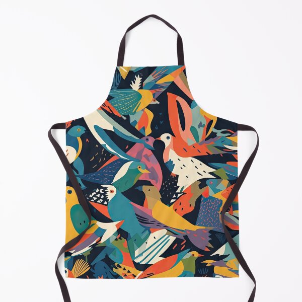 Item preview, Everybirdy Colorful Birds Pattern designed and sold by Pixel  Playground.