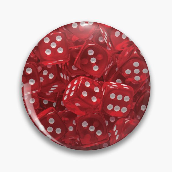 Item preview, Lotes de dados: dados de juego de mesa rojos transparentes (mesa / juego de mesa / rpg D6) designed and sold by Soludum Dice & Meeple Merch.