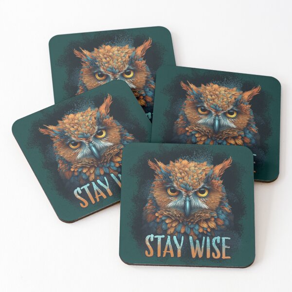 Item preview, Owl - Stay Wise designed and sold by Gaviani Design Studio.