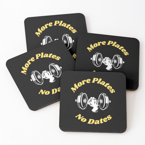 Item preview, More Plates No Dates Gym Fitness Bodybuilding  designed and sold by TeePassion.