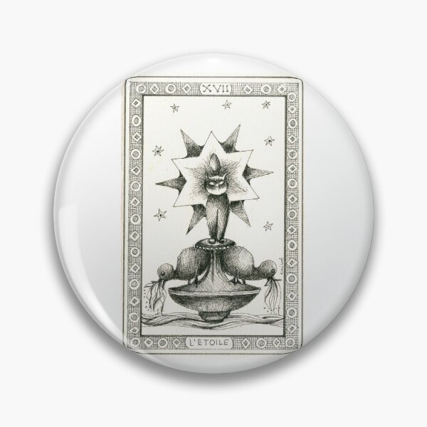 Artikelvorschau, Der Stern, L'etoile: Cat Tarots Major Arcana entworfen und verkauft von gatteria.