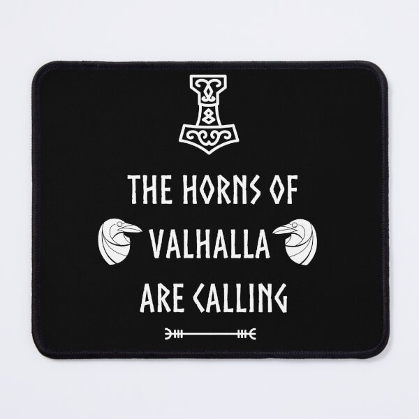 Item preview, The horns of Valhalla are calling designed and sold by WhatTeeFox.