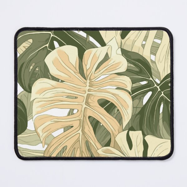 Item preview, Vintage Retro Botanical Illustration of Monstera Plant Leaves Jungle Theme designed and sold by crickmonster.