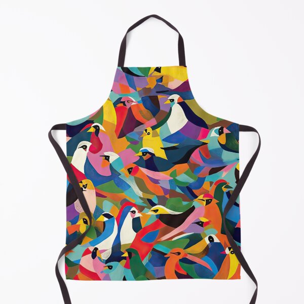 Item preview, Everybirdy Colorful Birds Pattern designed and sold by Pixel  Playground.