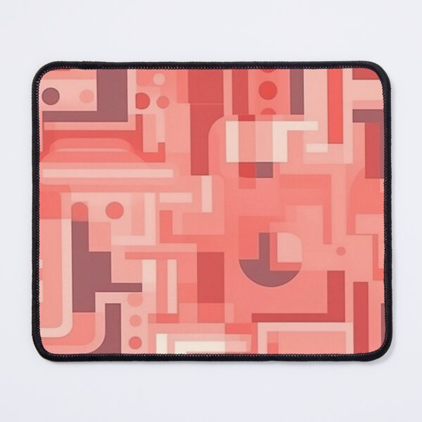 Item preview, Pink Overlapping Rectangles Pattern designed and sold by RooArtistry.