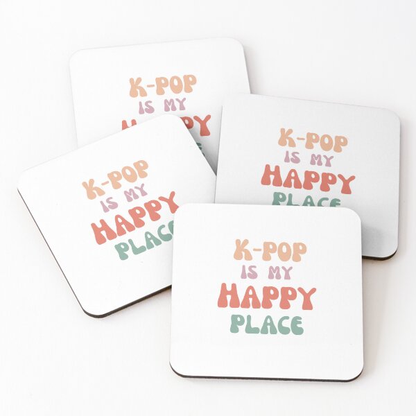 Item preview, K-Pop is my Happy Place Retro Design  designed and sold by sassysofia.