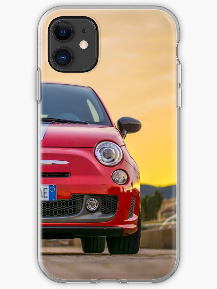 Abarth 695 Tributo Ferrari Iphone Case Cover By Biffio Redbubble