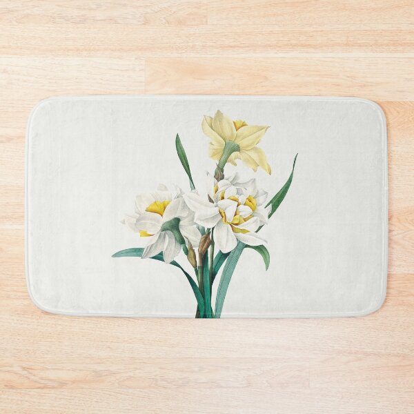 Item preview, Double Daffodil Bouquet Vintage Illustration by Pierre-Joseph Redouté designed and sold by Pretty  Pixel.