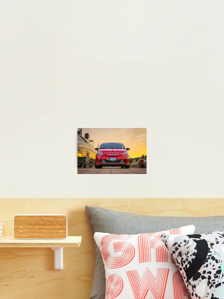 Abarth 695 Tributo Ferrari Photographic Print By Biffio Redbubble