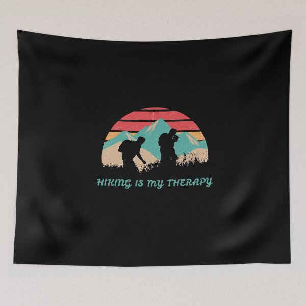 Item preview, Hiking Is My Therapy designed and sold by TeePartyHost.