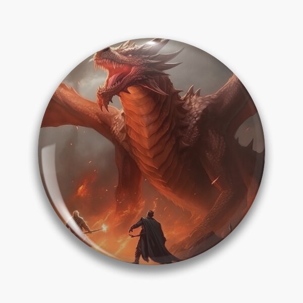 Item preview, The Mighty Red Dragon designed and sold by TaurusDigital.