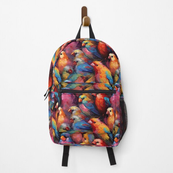 Item preview, Everybirdy Colorful Birds Pattern designed and sold by Pixel Playground.
