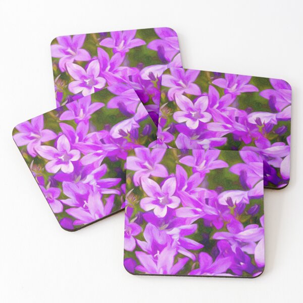 Item preview, Pastel Bellflowers designed and sold by Tanya C  Smith.