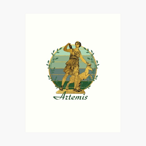 artemis Sticker by Mirksaz-designs