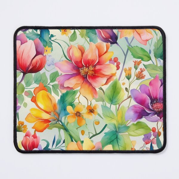 Artikelvorschau, Springtime Floral Blooms 26 : Watercolor Floral Seamless Pattern for DIY Crafts and Home Decor entworfen und verkauft von Shadi Rosenow.