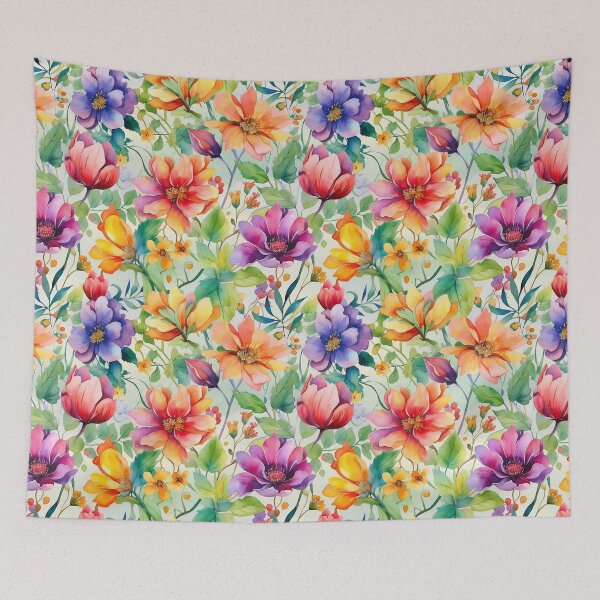 Artikelvorschau, Springtime Floral Blooms 26 : Watercolor Floral Seamless Pattern for DIY Crafts and Home Decor entworfen und verkauft von Shadi Rosenow.