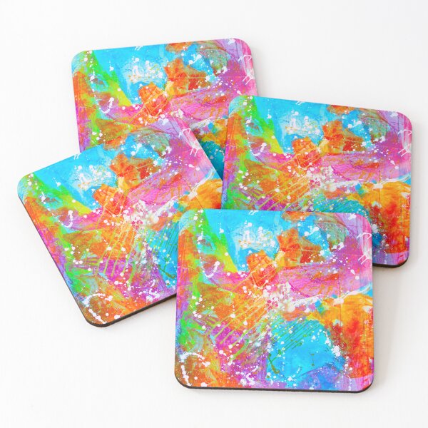 Item preview, 495. Magma. Colorful abstract painting, big canvas designed and sold by Veera Zukova.