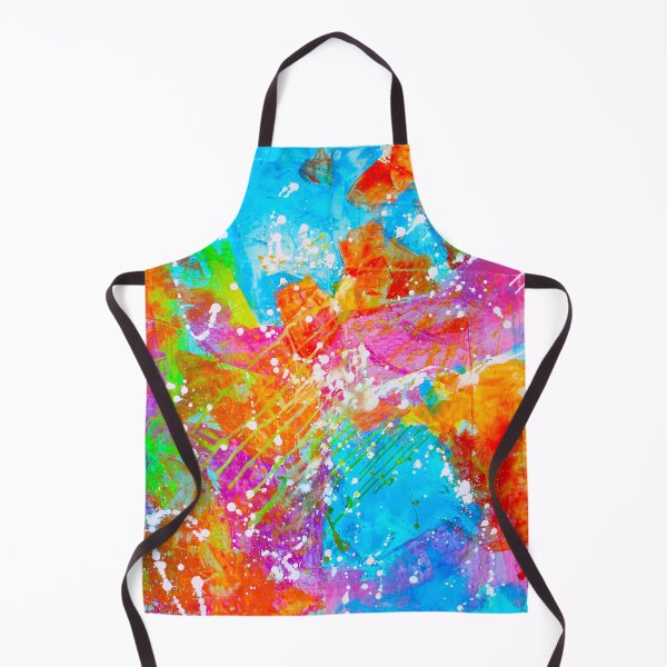 Item preview, 495. Magma. Colorful abstract painting, big canvas designed and sold by Veera Zukova.