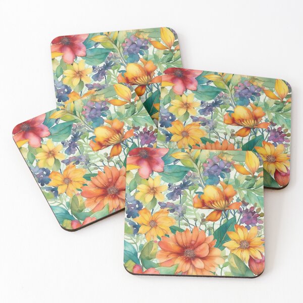 Artikelvorschau, Springtime Floral Blooms 27 : Watercolor Floral Seamless Pattern for DIY Crafts and Home Decor entworfen und verkauft von Shadi Rosenow.