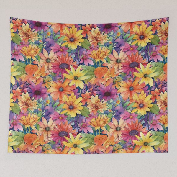Artikelvorschau, Springtime Floral Blooms 28 : Watercolor Floral Seamless Pattern for DIY Crafts and Home Decor entworfen und verkauft von Shadi Rosenow.