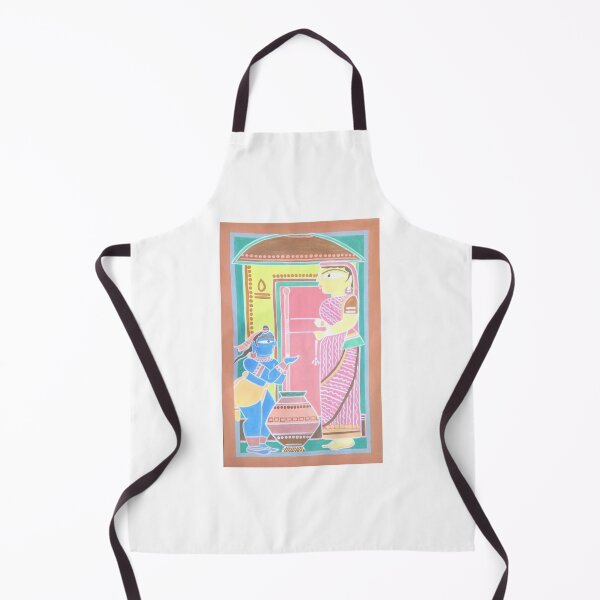 Item preview, Little krishna with mother designed and sold by Riya'z by Riya Singhania.