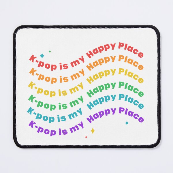 Item preview, K-pop is my Happy Place- Rainbow designed and sold by sassysofia.