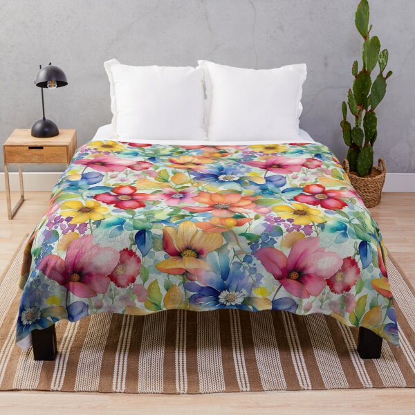 Artikelvorschau, Springtime Floral Blooms 31 : Watercolor Floral Seamless Pattern for DIY Crafts and Home Decor entworfen und verkauft von Shadi Rosenow.