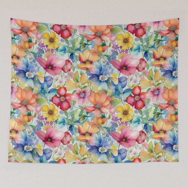 Artikelvorschau, Springtime Floral Blooms 31 : Watercolor Floral Seamless Pattern for DIY Crafts and Home Decor entworfen und verkauft von Shadi Rosenow.