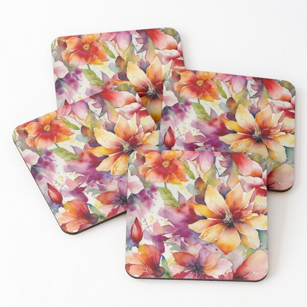 Artikelvorschau, Springtime Floral Blooms 32 : Watercolor Floral Seamless Pattern for DIY Crafts and Home Decor entworfen und verkauft von Shadi Rosenow.