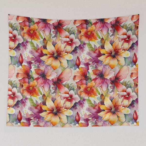 Artikelvorschau, Springtime Floral Blooms 32 : Watercolor Floral Seamless Pattern for DIY Crafts and Home Decor entworfen und verkauft von Shadi Rosenow.
