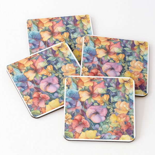 Artikelvorschau, Springtime Floral Blooms 33 : Watercolor Floral Seamless Pattern for DIY Crafts and Home Decor entworfen und verkauft von Shadi Rosenow.