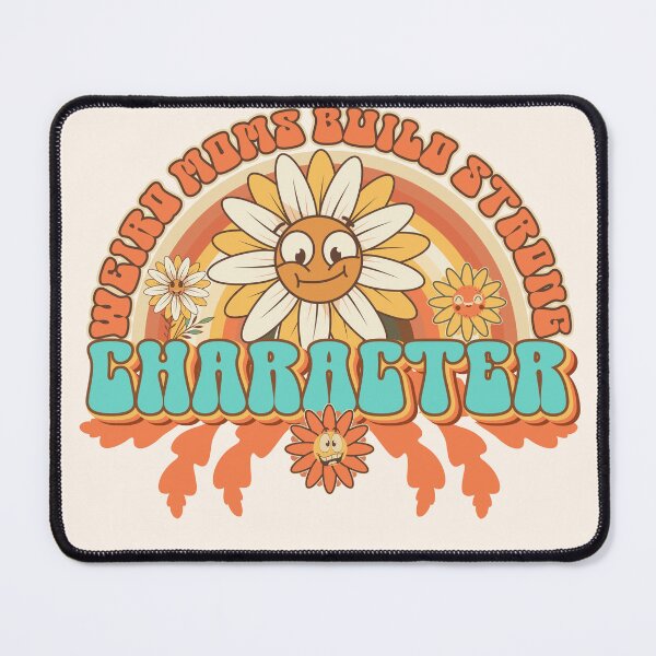 Item preview, One groovy mama Groovy gift for mothers and mum quote Groovy moms build strong character designed and sold by HomeCoquette.