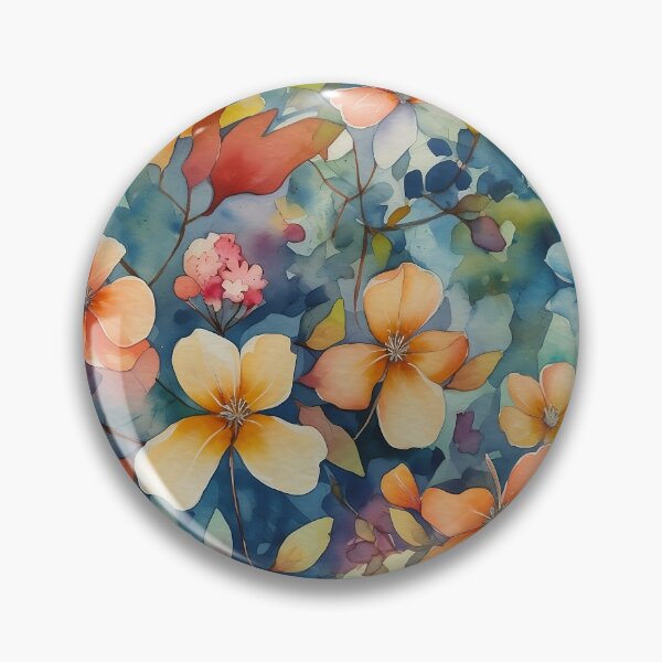Artikelvorschau, Springtime Floral Blooms 34 : Watercolor Floral Seamless Pattern for DIY Crafts and Home Decor entworfen und verkauft von Shadi Rosenow.