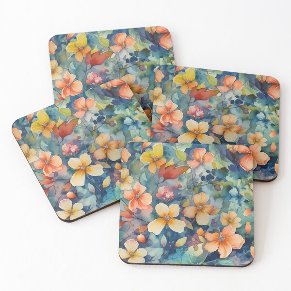 Artikelvorschau, Springtime Floral Blooms 34 : Watercolor Floral Seamless Pattern for DIY Crafts and Home Decor entworfen und verkauft von Shadi Rosenow.