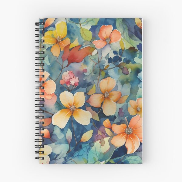 Artikelvorschau, Springtime Floral Blooms 34 : Watercolor Floral Seamless Pattern for DIY Crafts and Home Decor entworfen und verkauft von Shadi Rosenow.