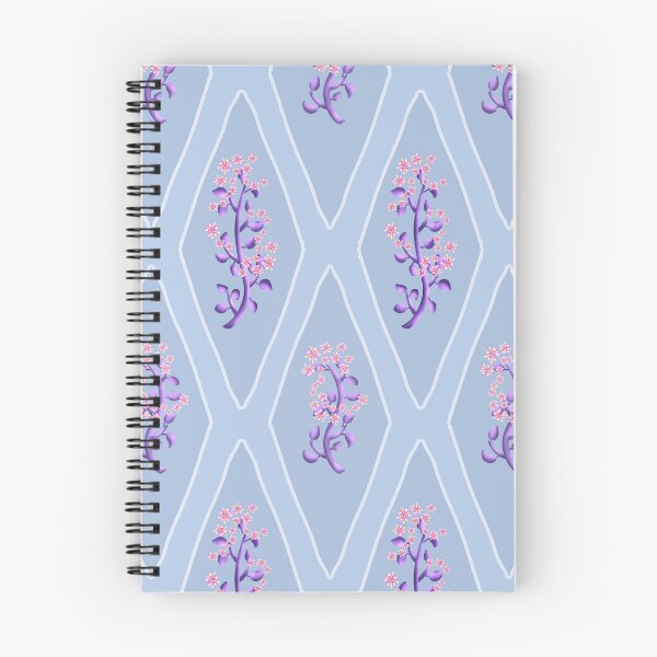 Item preview, Fantasy Flowers on Dreamy Blue designed and sold by Amalus-files.