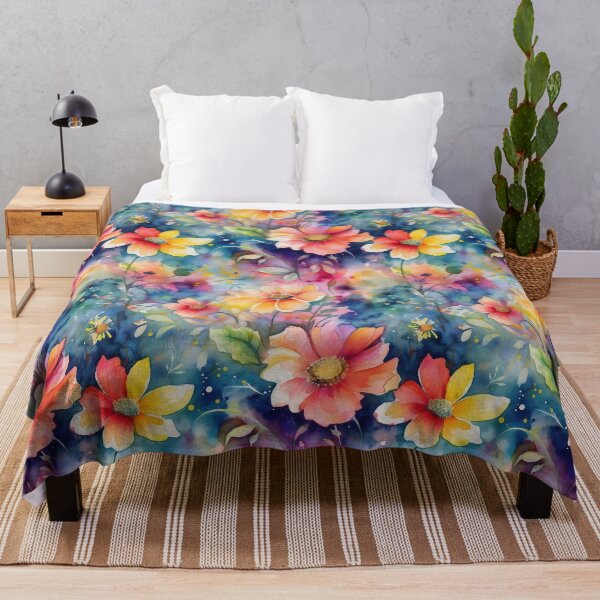 Artikelvorschau, Springtime Floral Blooms 35 : Watercolor Floral Seamless Pattern for DIY Crafts and Home Decor entworfen und verkauft von Shadi Rosenow.