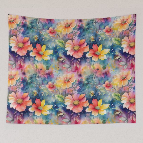Artikelvorschau, Springtime Floral Blooms 35 : Watercolor Floral Seamless Pattern for DIY Crafts and Home Decor entworfen und verkauft von Shadi Rosenow.