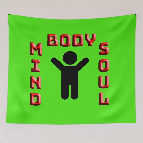 Item preview, body mind soul designed and sold by Clothes and Stickers .