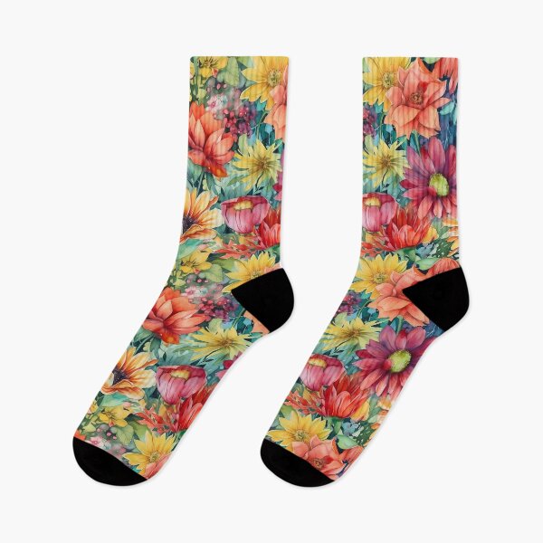 Artikelvorschau, Springtime Floral Blooms 36 : Watercolor Floral Seamless Pattern for DIY Crafts and Home Decor entworfen und verkauft von Shadi Rosenow.