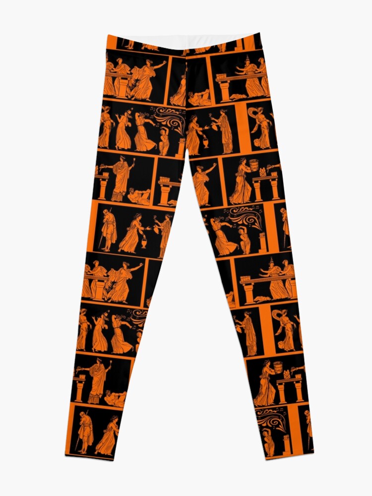 Alternate view of Greek toga party Leggings