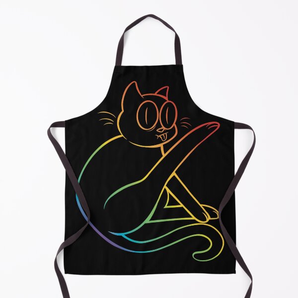 Artikelvorschau, Rainbow Cat reinigt sich selbst entworfen und verkauft von SmoczeQ.