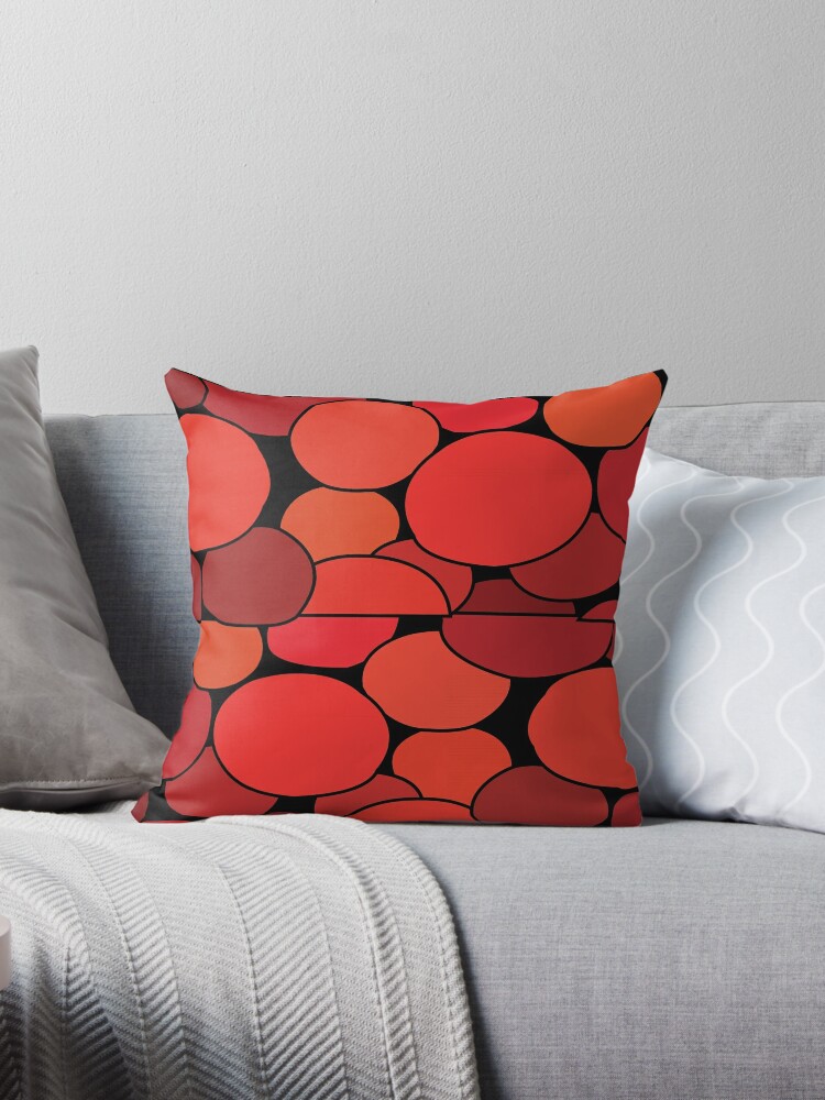 Half clearance circle cushion