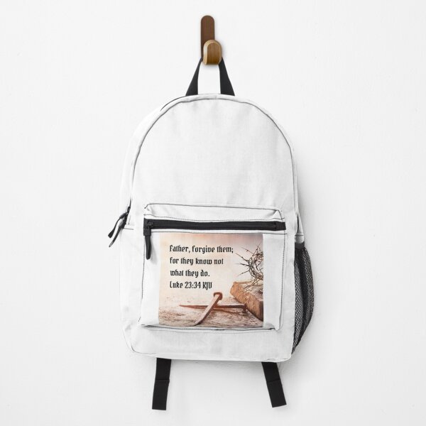 Item preview, Luke 23:34 King James Version Bible Verse designed and sold by Caregiverology.